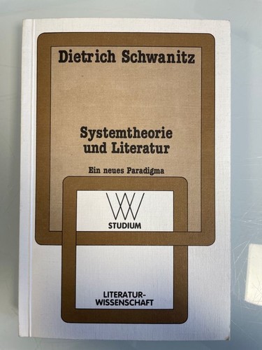 Systemtheorie und literatur - systemtheorie,