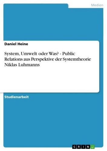 System umwelt oder - system,,