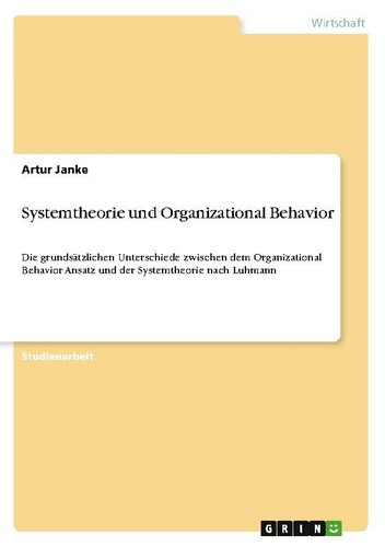 Systemtheorie und