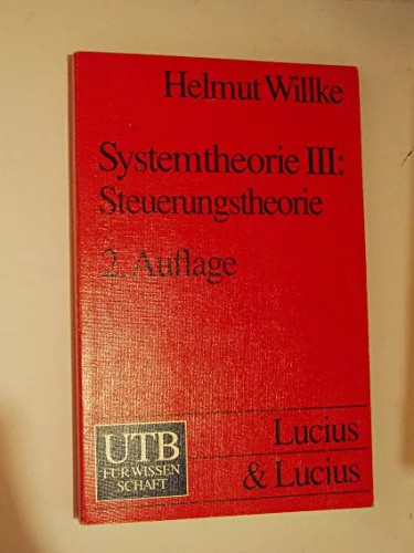 Systemtheorie iii - systemtheorie,
