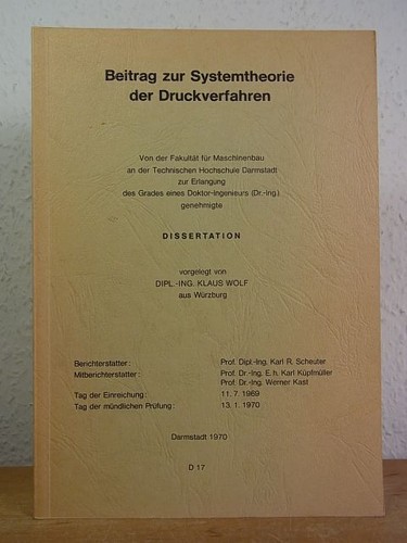Beitrag zur systemtheorie - beitrag,