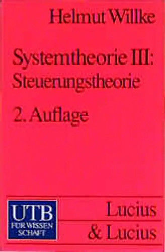 Systemtheorie iii - systemtheorie,