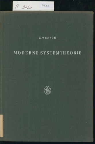 Moderne systemtheorie eine - systemtheorie.,