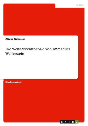 Die welt systemtheorie - welt-systemtheorie, von