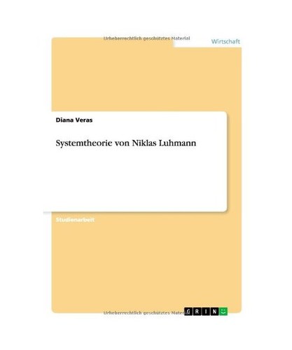 Systemtheorie von niklas - von,