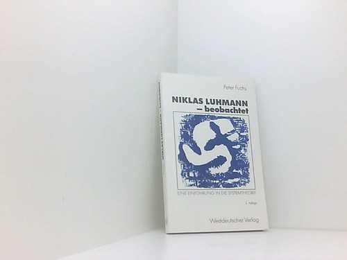 Niklas luhmann beobachtet - niklas,