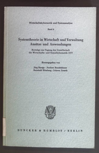 Systemtheorie wirtschaft - in,