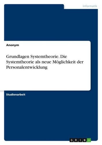 Grundlagen systemtheorie die - grundlagen,
